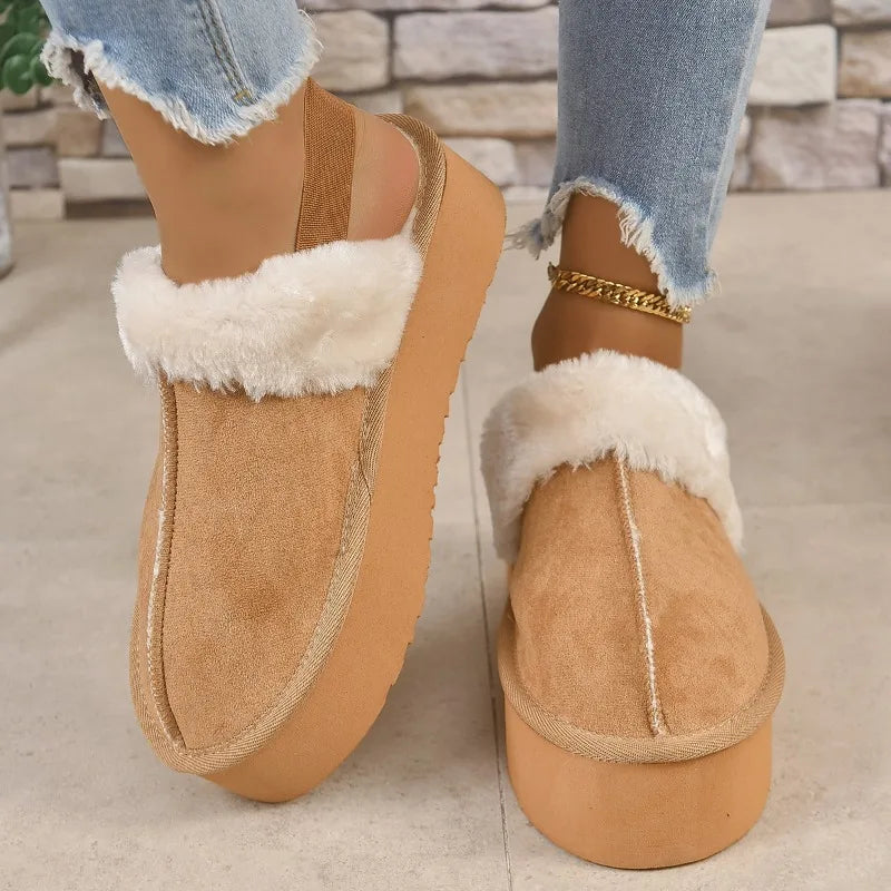 High Fur Sandals