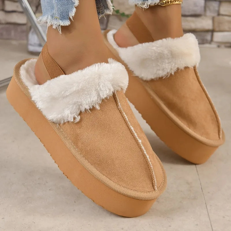 High Fur Sandals